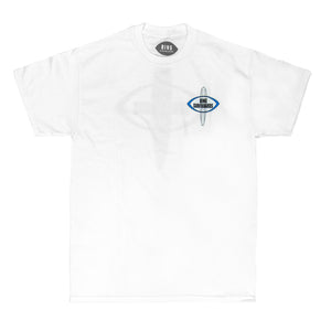 PIPELINER Classic S/S T-Shirt - White - Bing Surfboards