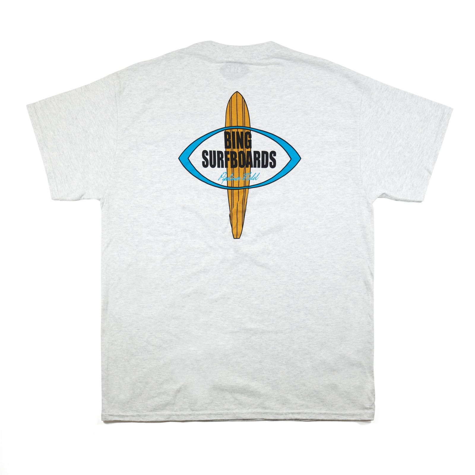 PIPELINER Classic S/S T-Shirt - Ash - Bing Surfboards