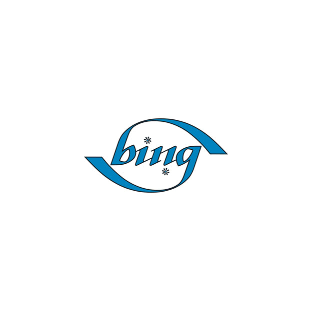 Bing Ambigram Sticker - Small - Bing Surfboards