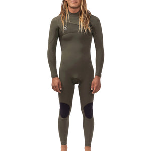 VISSLA 7 SEAS 3/2 FULL CHEST ZIP - ARMY