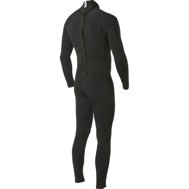 VISSLA 7 SEAS 4/3 FULL BACK ZIP - BLK