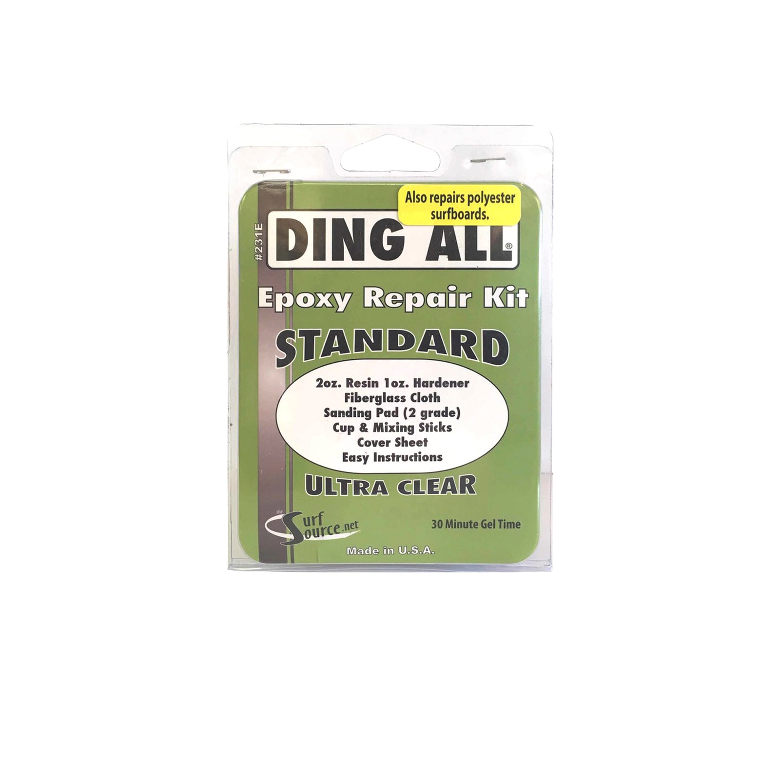 EPOXY STANDARD DING REPAIR KIT - Bing Surfboards