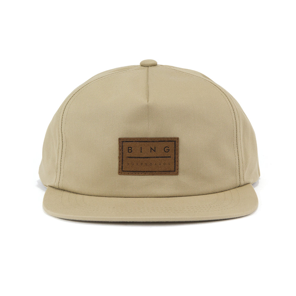 STRUMMER Premium Twill Hat - Khaki - Bing Surfboards