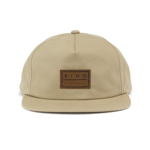 STRUMMER Premium Twill Hat - Khaki - Bing Surfboards