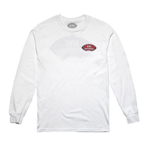 NOSERIDER Classic L/S T-Shirt - White - Bing Surfboards