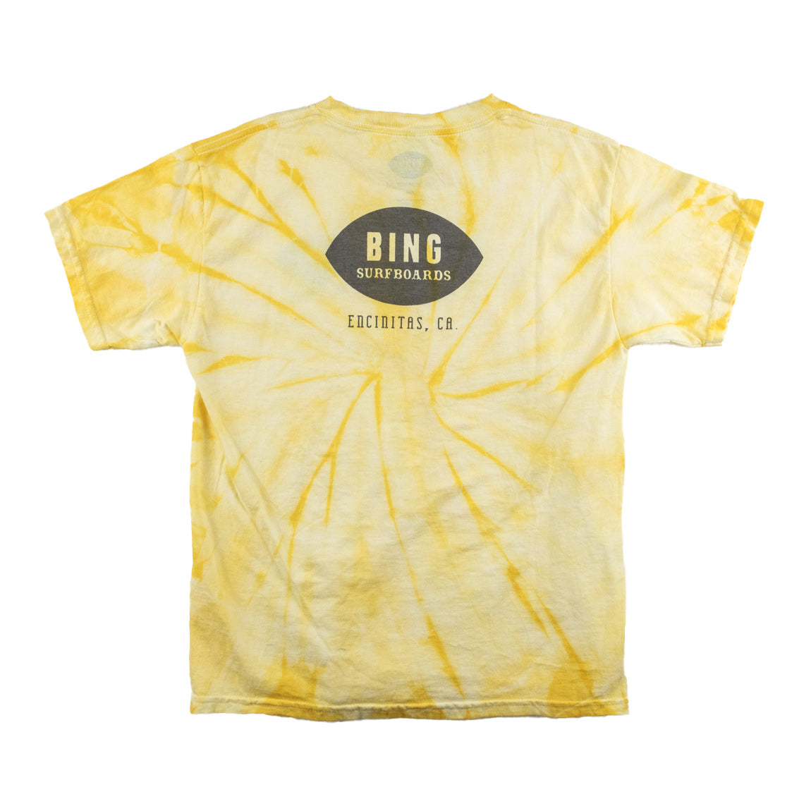 CLASSIC ENCINITAS II Premium Kids Tie-Dye S/S T-Shirt - Dandelion - Bing Surfboards