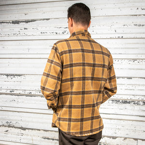 BING FORTE FLANNEL JACKET - BROWN - Bing Surfboards