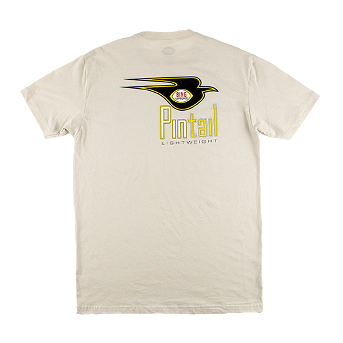 PINTAIL LIGHTWEIGHT Premium S/S T-Shirt Sand - Bing Surfboards