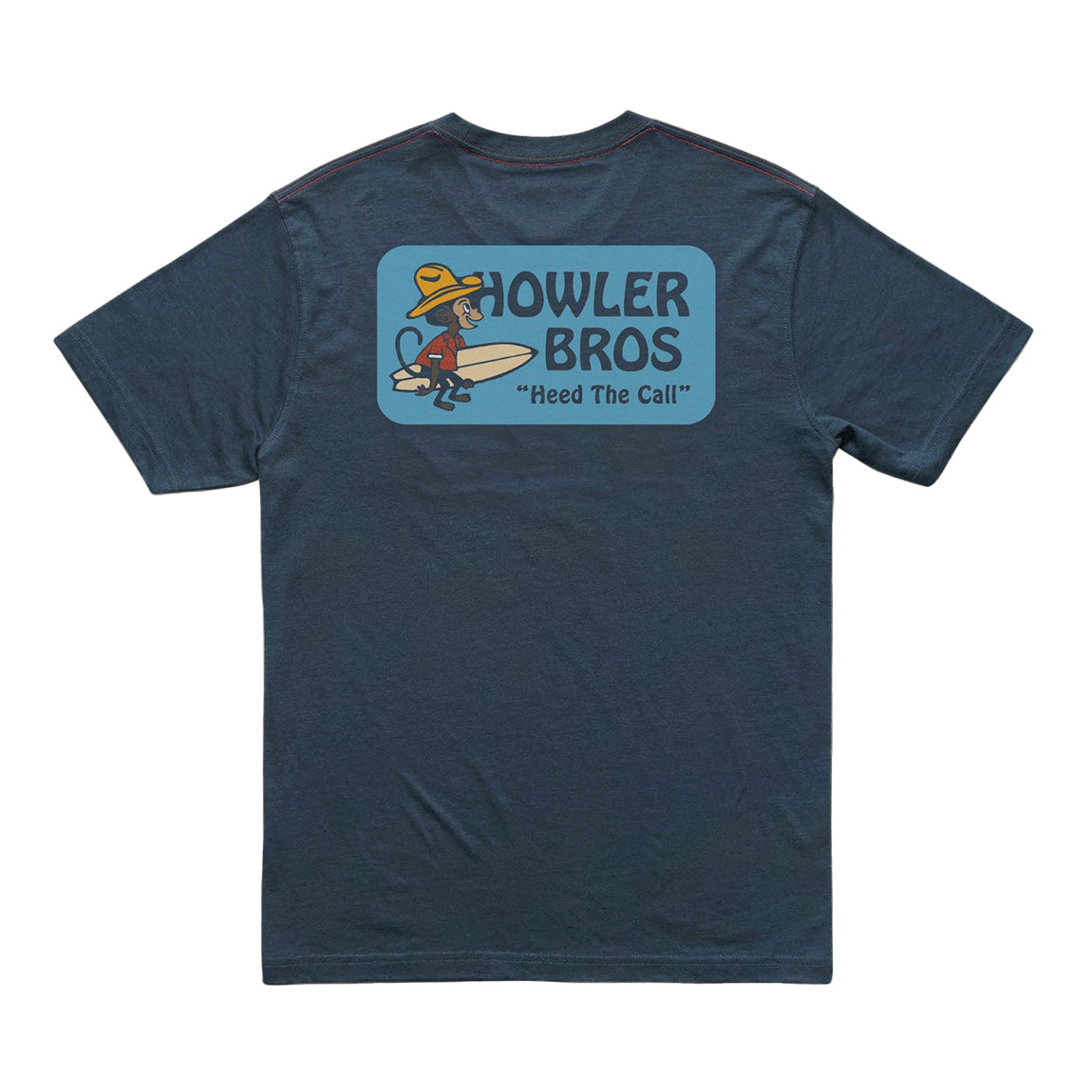 HOWLER BROS. EL MONITO BADGE TEE - KEY LARGO