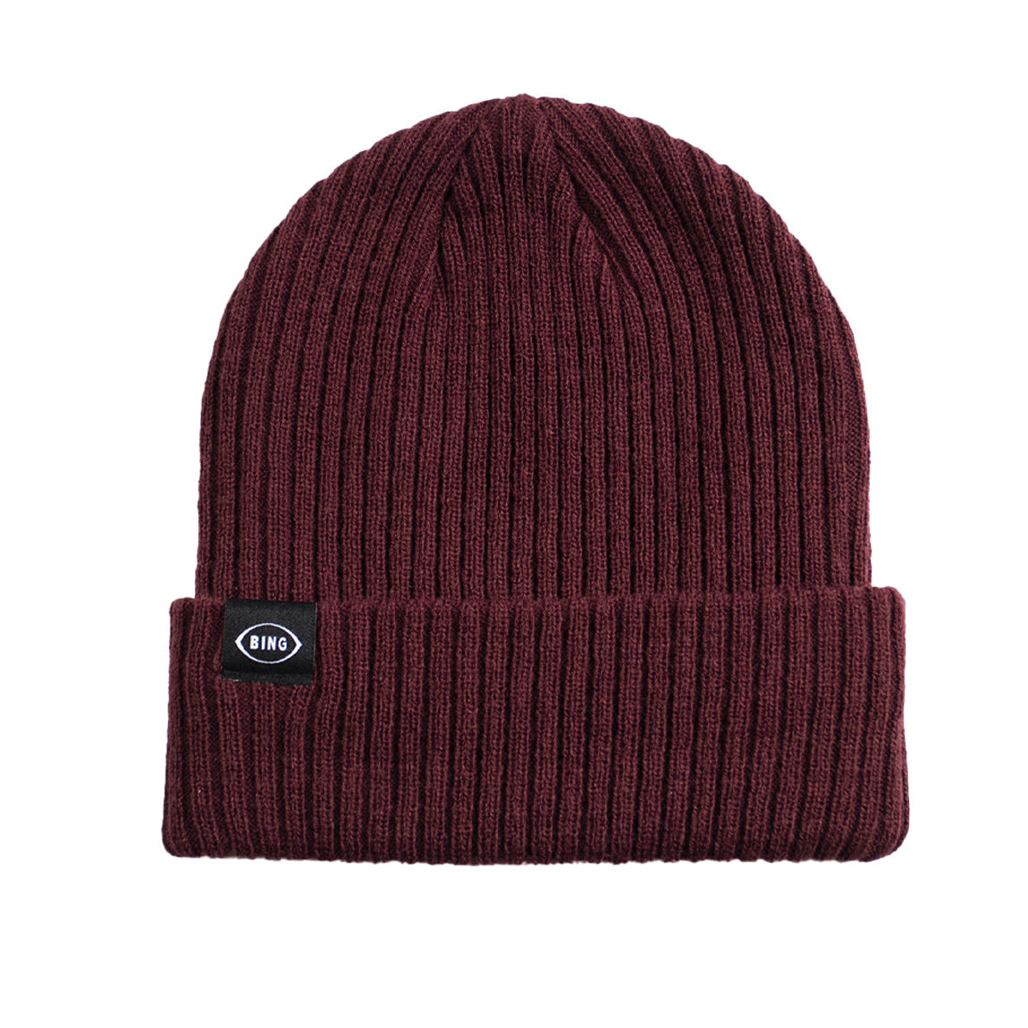 BING COVE BEANIE - Cranberry - Bing Surfboards