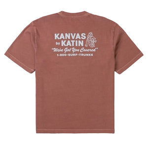 KATIN HOTLINE TEE - CLAY - Bing Surfboards