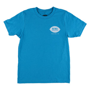 CLASSIC ENCINITAS II Triblend Kids S/S T-Shirt - Turquoise