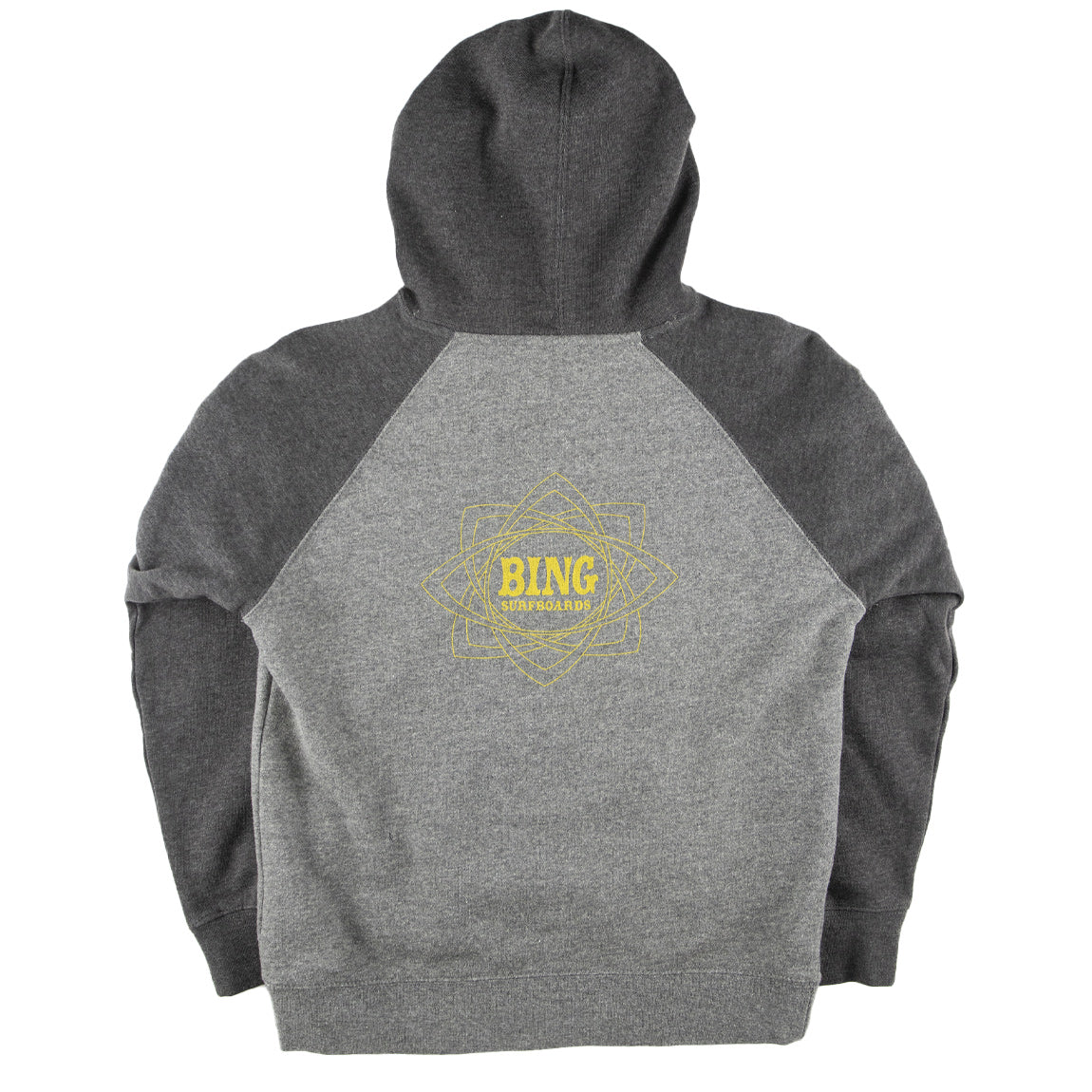 MANDALA II Kids Hooded Pullover - Nickel/Carbon - Bing Surfboards