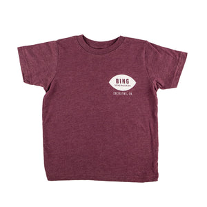 CLASSIC ENCINITAS II Triblend Toddler S/S T-Shirt - Burgundy