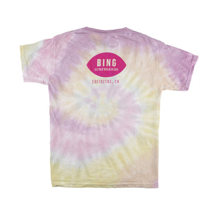 CLASSIC ENCINITAS II Premium Kids Tie-Dye S/S T-Shirt - Desert Rose - Bing Surfboards