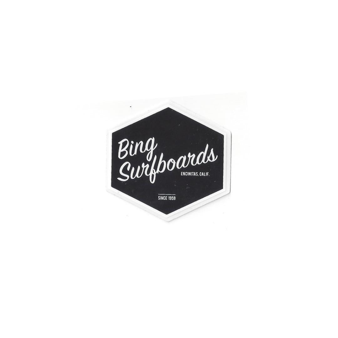 HEX STICKER SMALL - Bing Surfboards