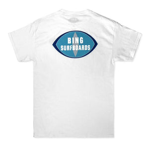 ORIGINAL BING Classic S/S T-Shirt - White - Bing Surfboards
