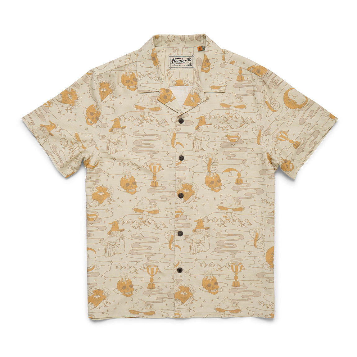 HOWLER BROS. MAGICAL MANUEVERS SHIRT - SAND - Bing Surfboards