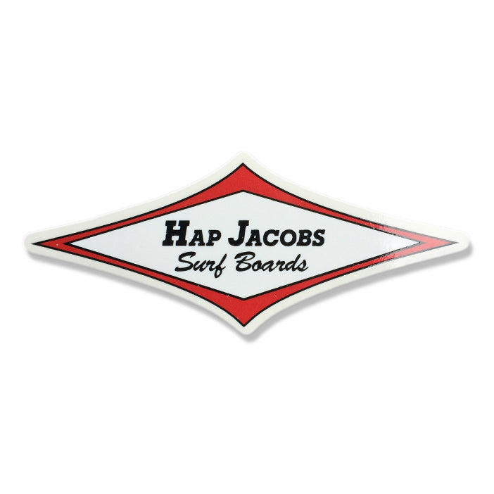 HAP JACOBS STICKER LARGE - Bing Surfboards