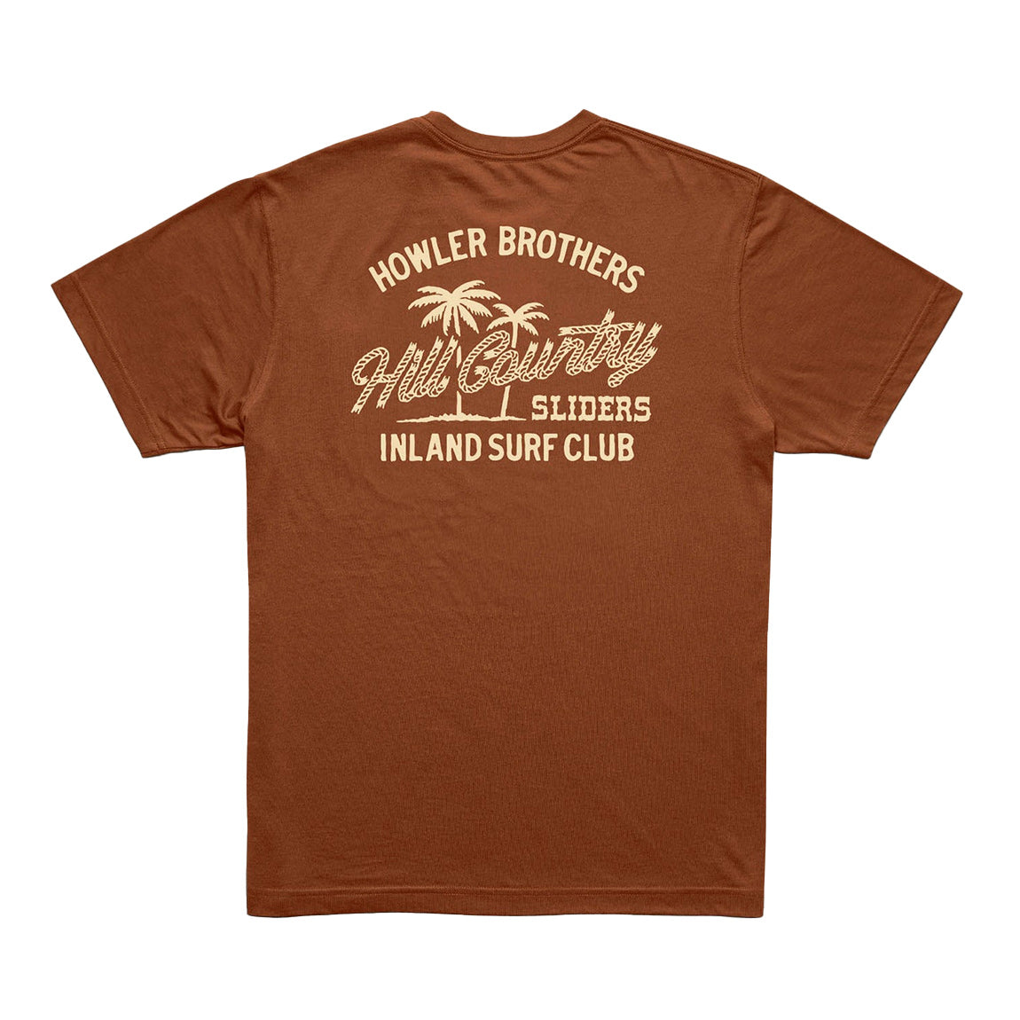 HOWLER BROS. HCS SURF CLUB TEE - CARAMEL