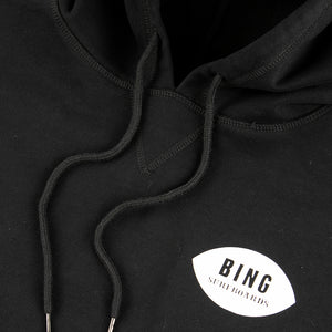 CLASSIC ENCINITAS Towel Poncho Black - Bing Surfboards