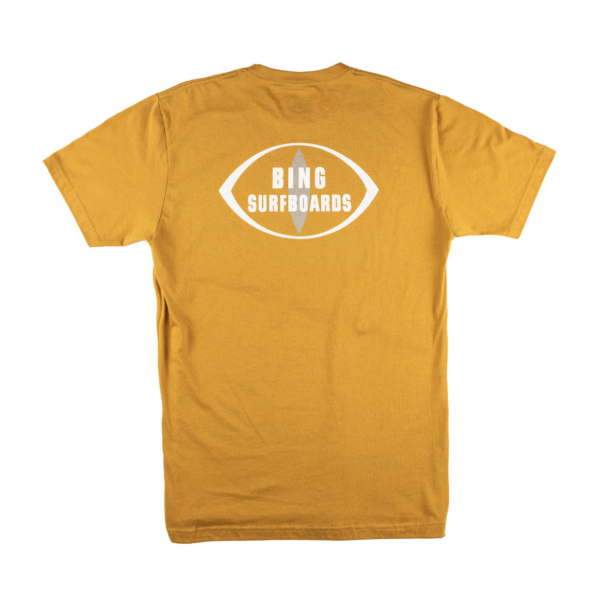 Original Bing 2.0 Premium S/S T-Shirt - Antique Gold - Bing Surfboards