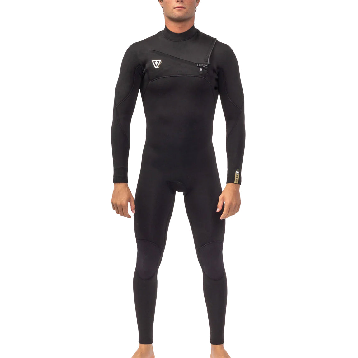 VISSLA 7 SEAS 3/2 FULL CHEST ZIP - BLK