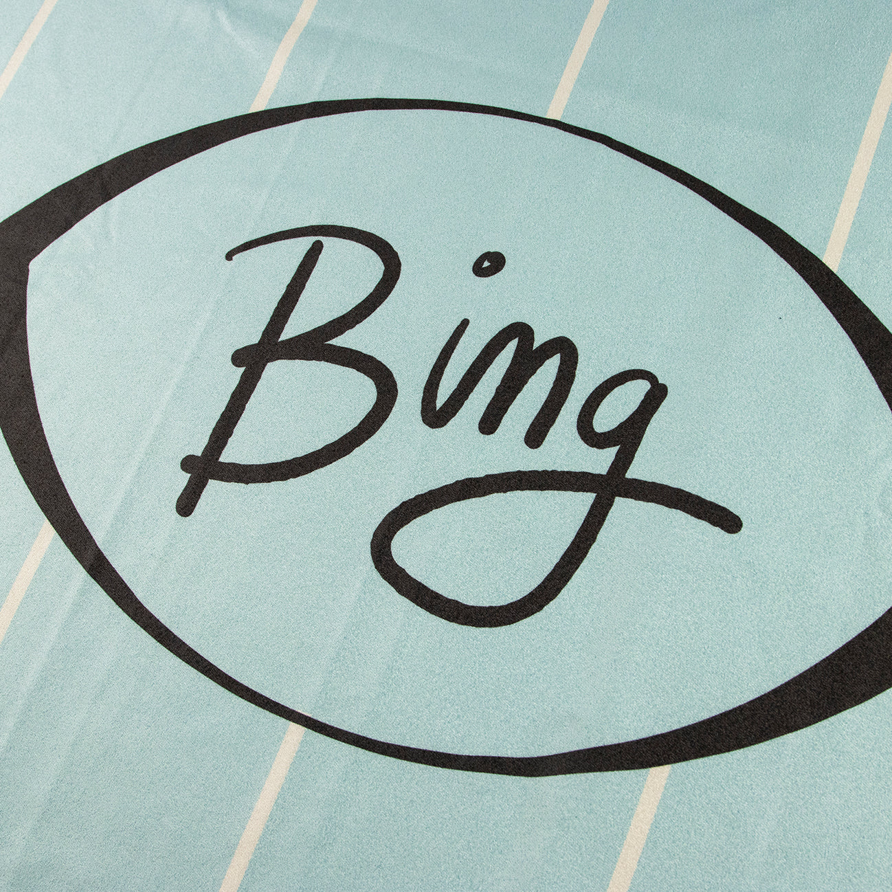 HERMOSA Beach Towel Seafoam Stripe - Bing Surfboards