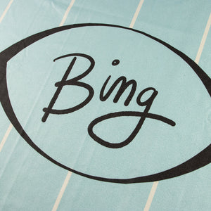 HERMOSA Beach Towel Seafoam Stripe - Bing Surfboards