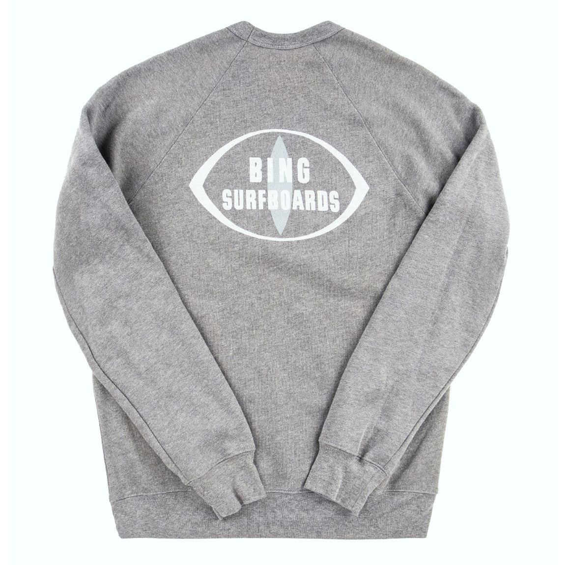 ORIGINAL BING 2.0 Premium Crew Sweatshirt - Deep Heather - Bing Surfboards