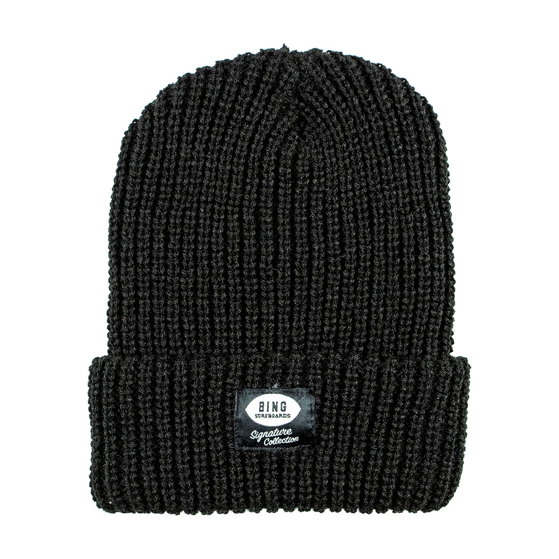 BING DAYBREAK BEANIE - BLACK - Bing Surfboards