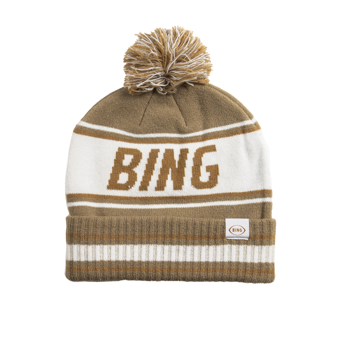 BING ARCTIC BEANIE - TAN - Bing Surfboards