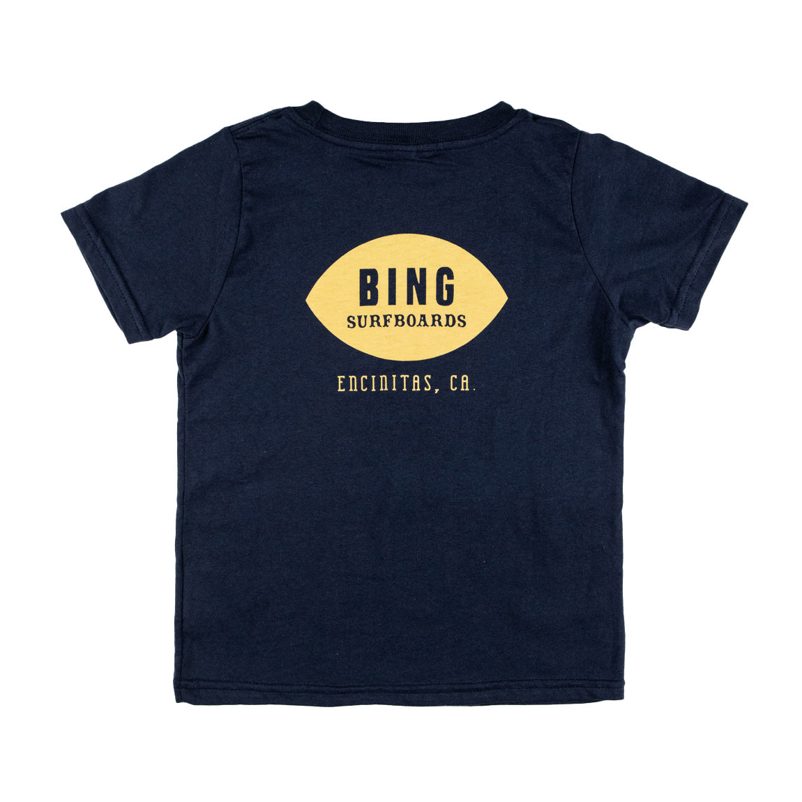 CLASSIC ENCINITAS II Premium Toddler S/S T-Shirt - Navy - Bing Surfboards