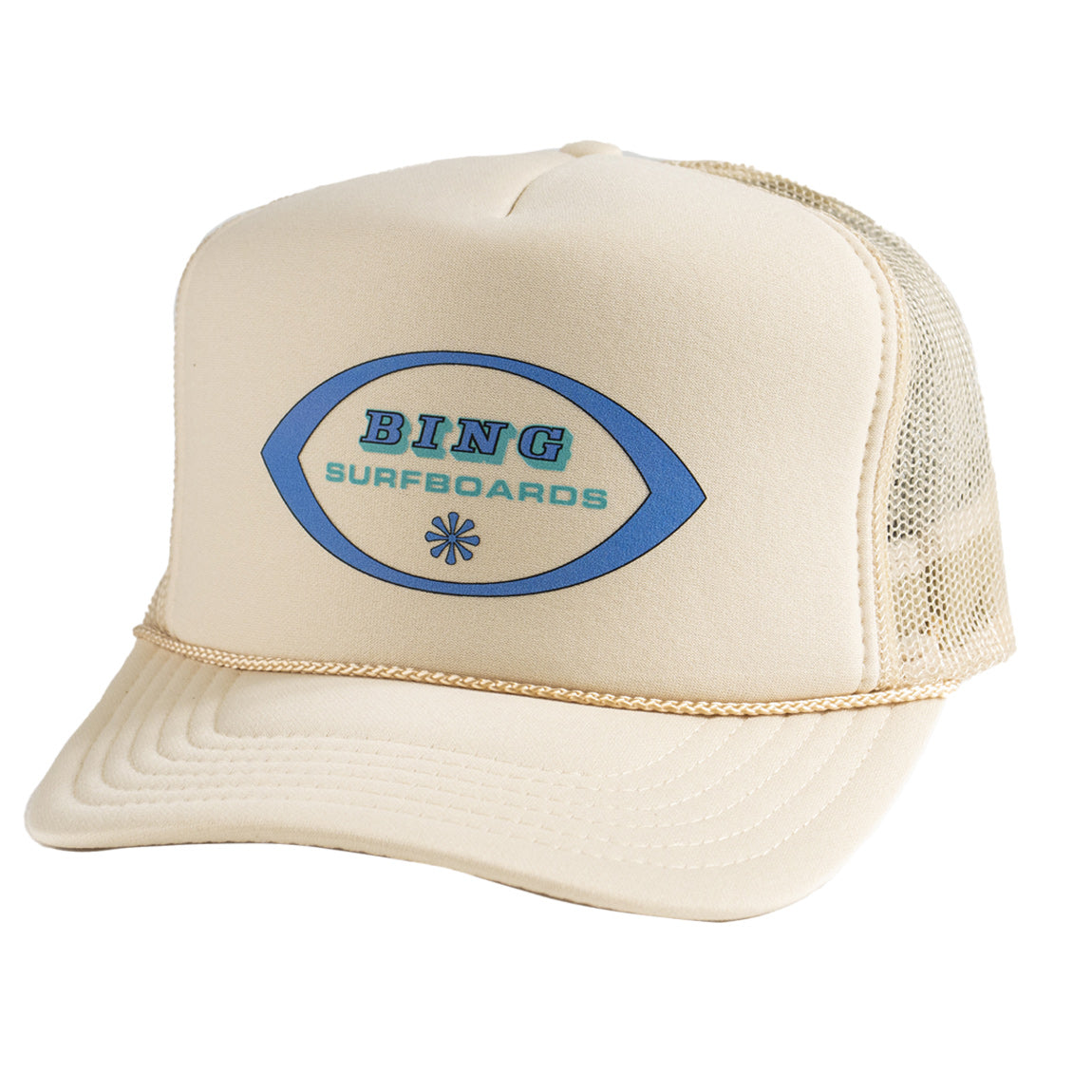 LIGHTWEIGHT II Trucker Hat- Tan - Bing Surfboards