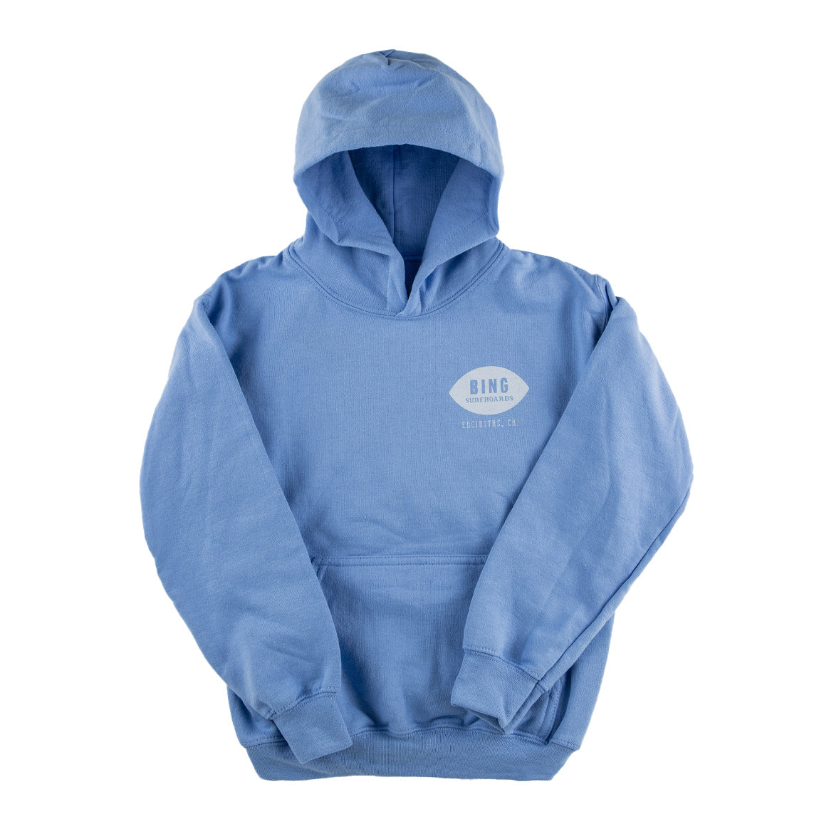 CLASSIC ENCINITAS II Kids Hooded Pullover - Carolina Blue
