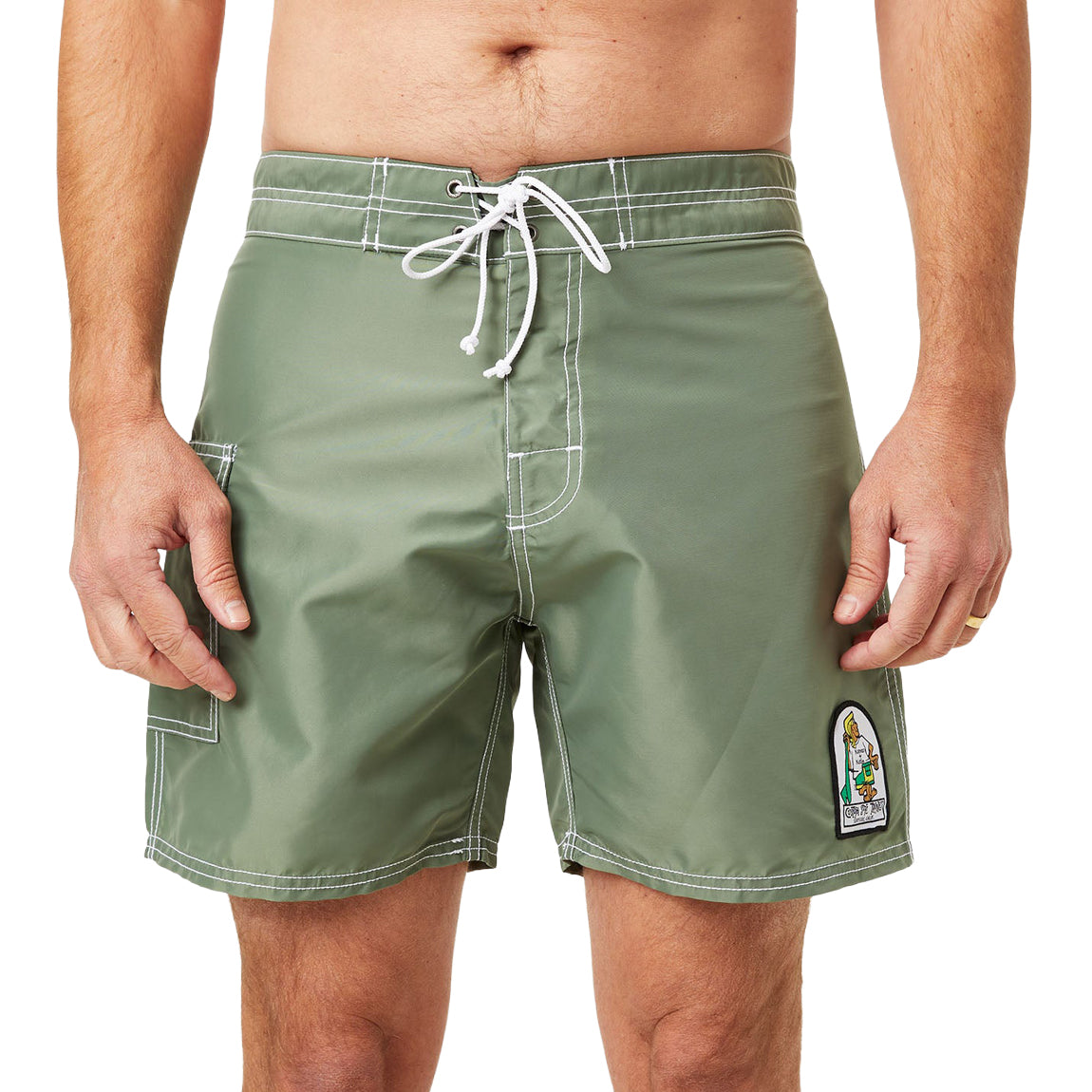 KATIN WATERMAN TRUNK - OLIVE - Bing Surfboards