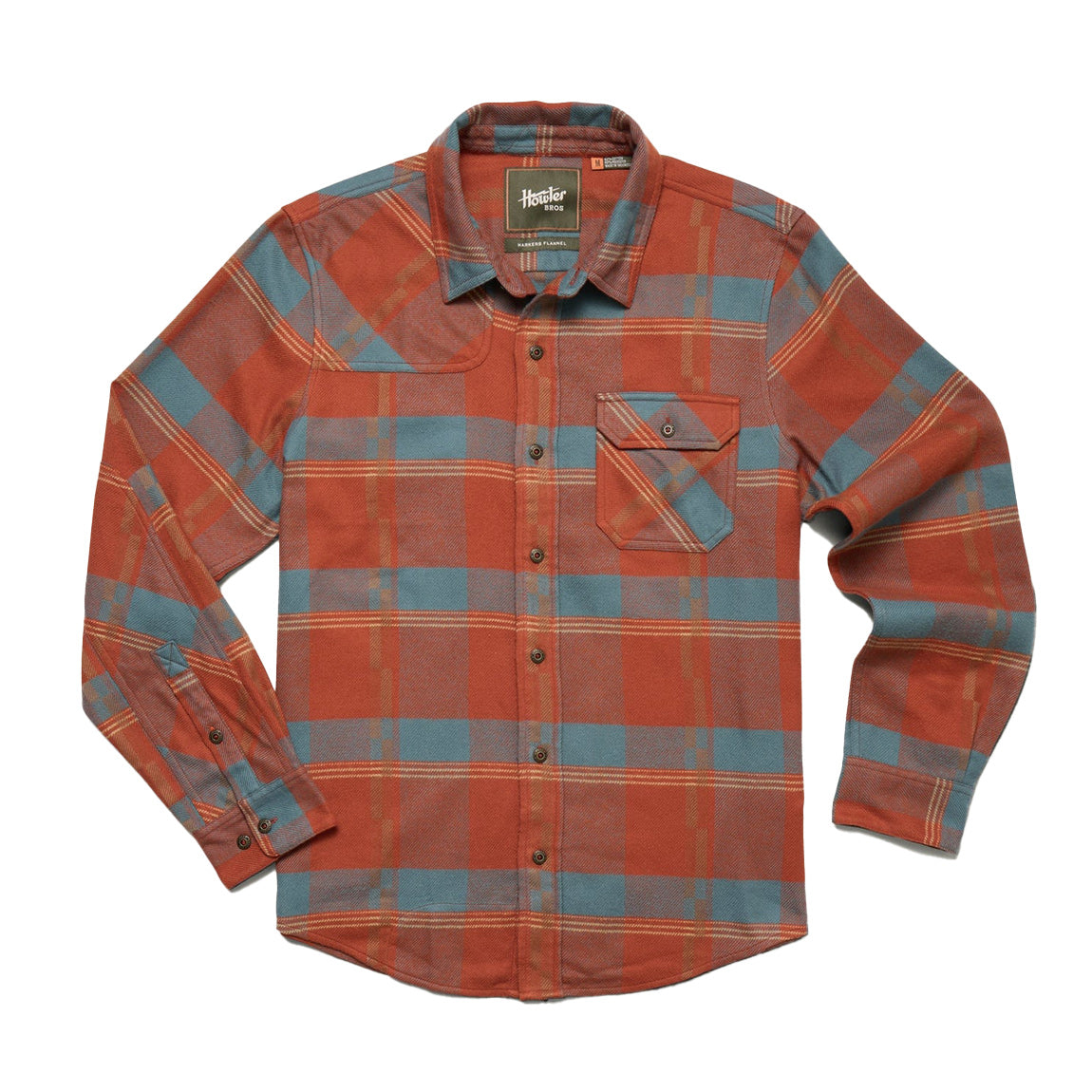 HOWLER HARKER'S FLANNEL - PLAID TERRACOTTA