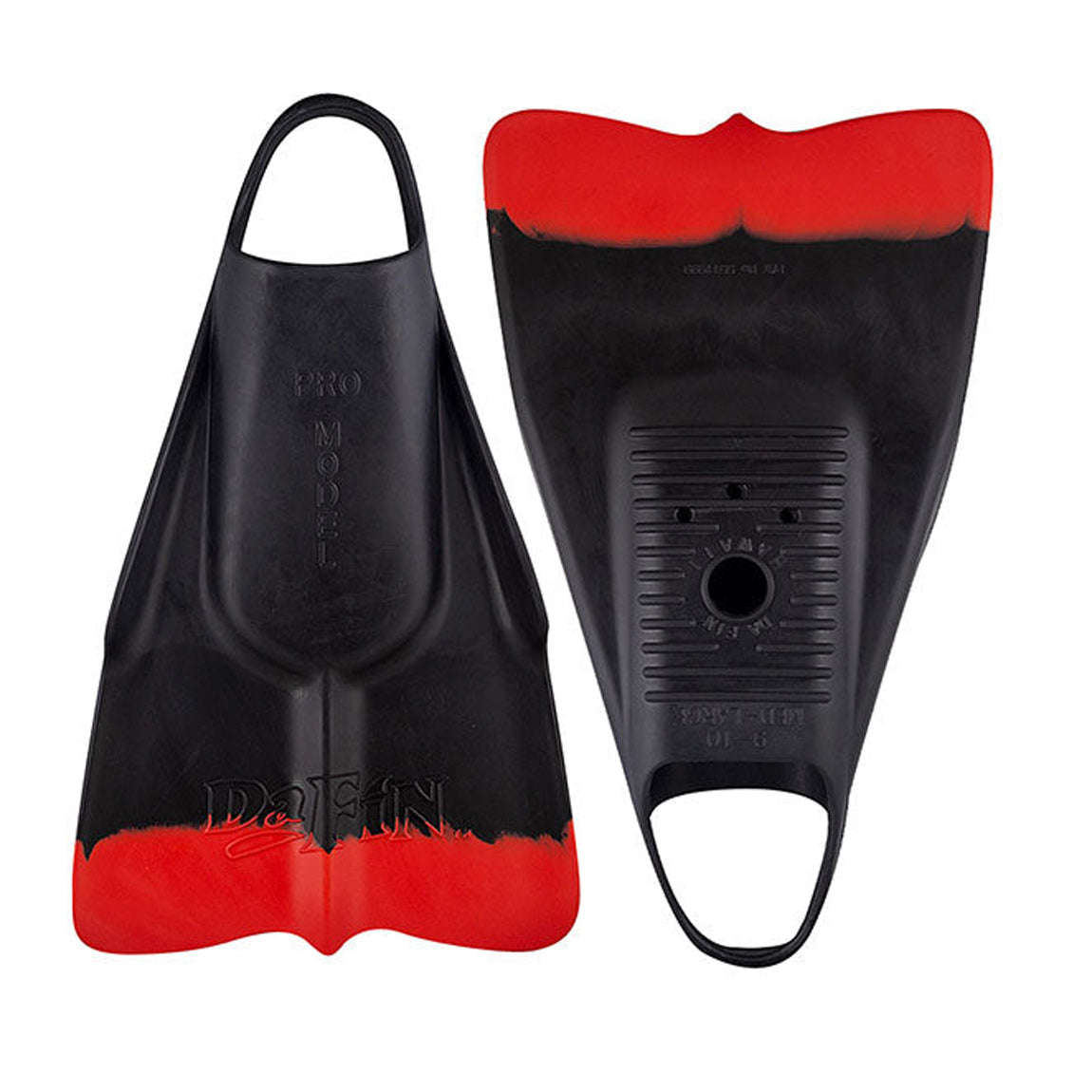 DAFIN - SWIM FINS - Black/Red