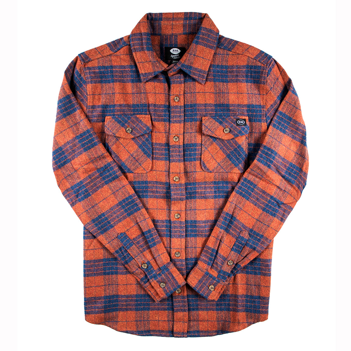 BING COSTELLO FLANNEL - NAVY - Bing Surfboards