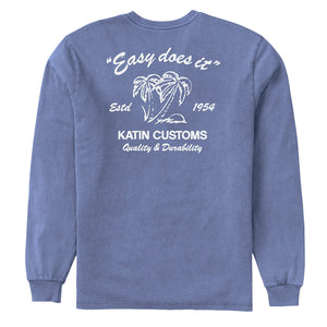 KATIN SUDS L/S TEE - BLUE - Bing Surfboards