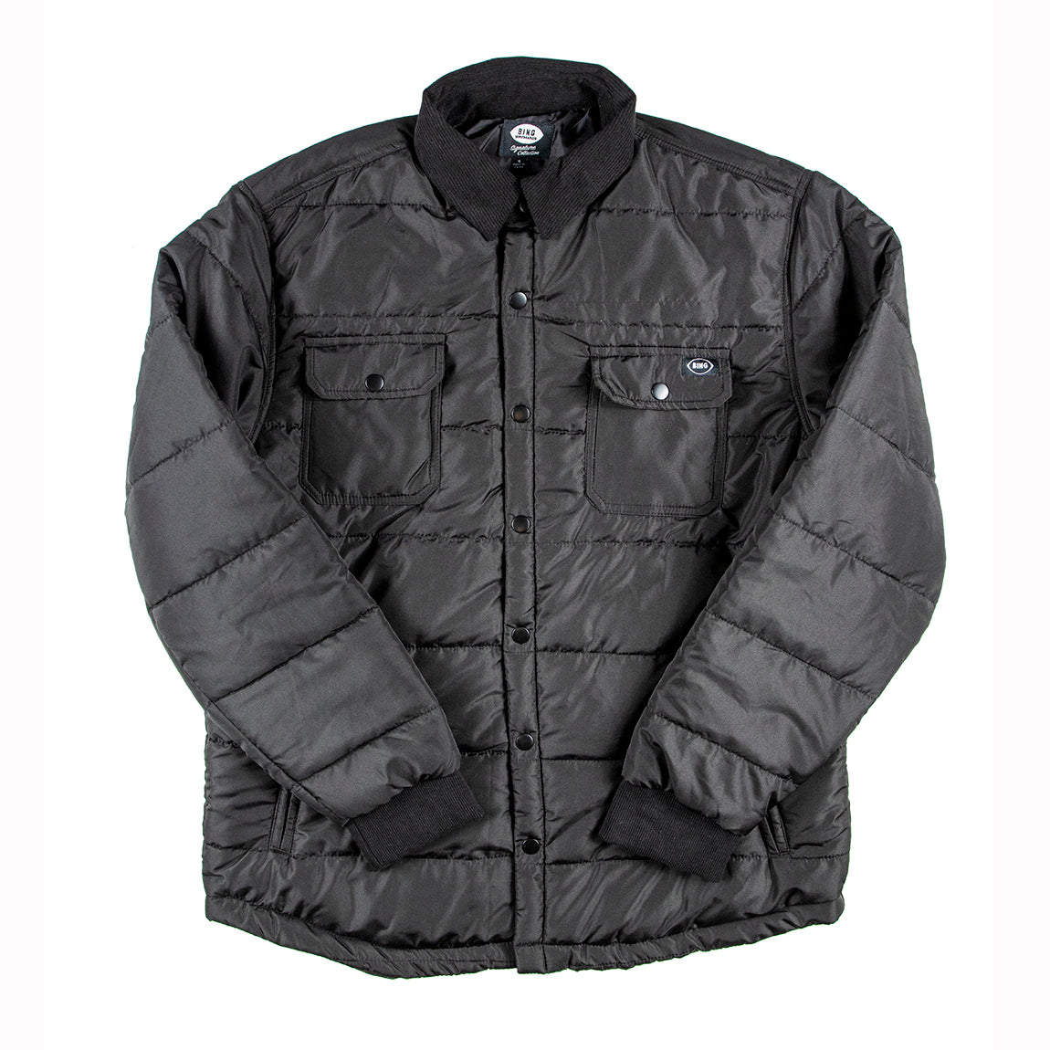 BING ROCKPILES JACKET - BLACK - Bing Surfboards