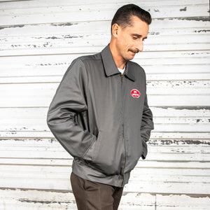 BING NOSERIDER MECHANIC JACKET - GREY - Bing Surfboards