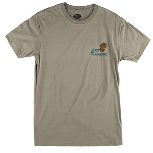 DERRINGER Premium S/S T-Shirt - Warm Grey - Bing Surfboards