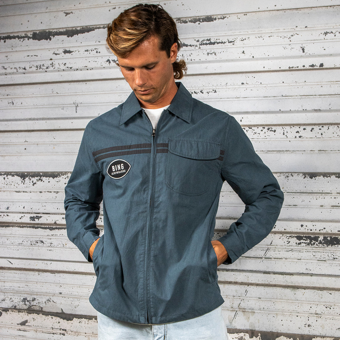 BING COMPETITION JACKET - MIDNIGHT - Bing Surfboards