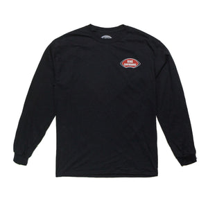 NOSERIDER Classic L/S T-Shirt - Black - Bing Surfboards