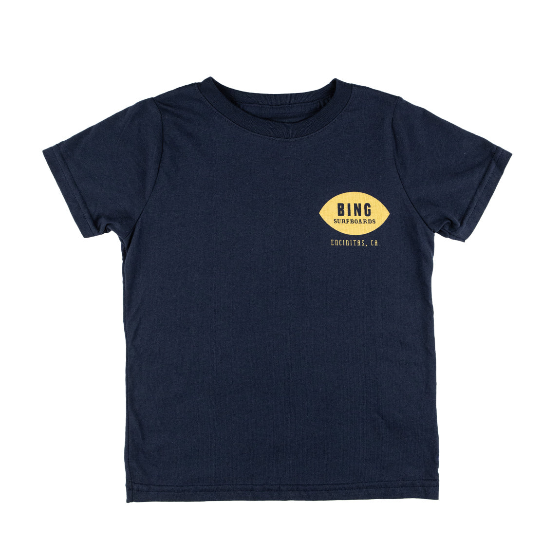 CLASSIC ENCINITAS II Premium Toddler S/S T-Shirt - Navy - Bing Surfboards
