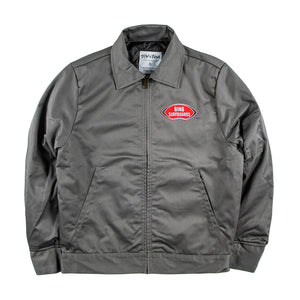BING NOSERIDER MECHANIC JACKET - GREY - Bing Surfboards