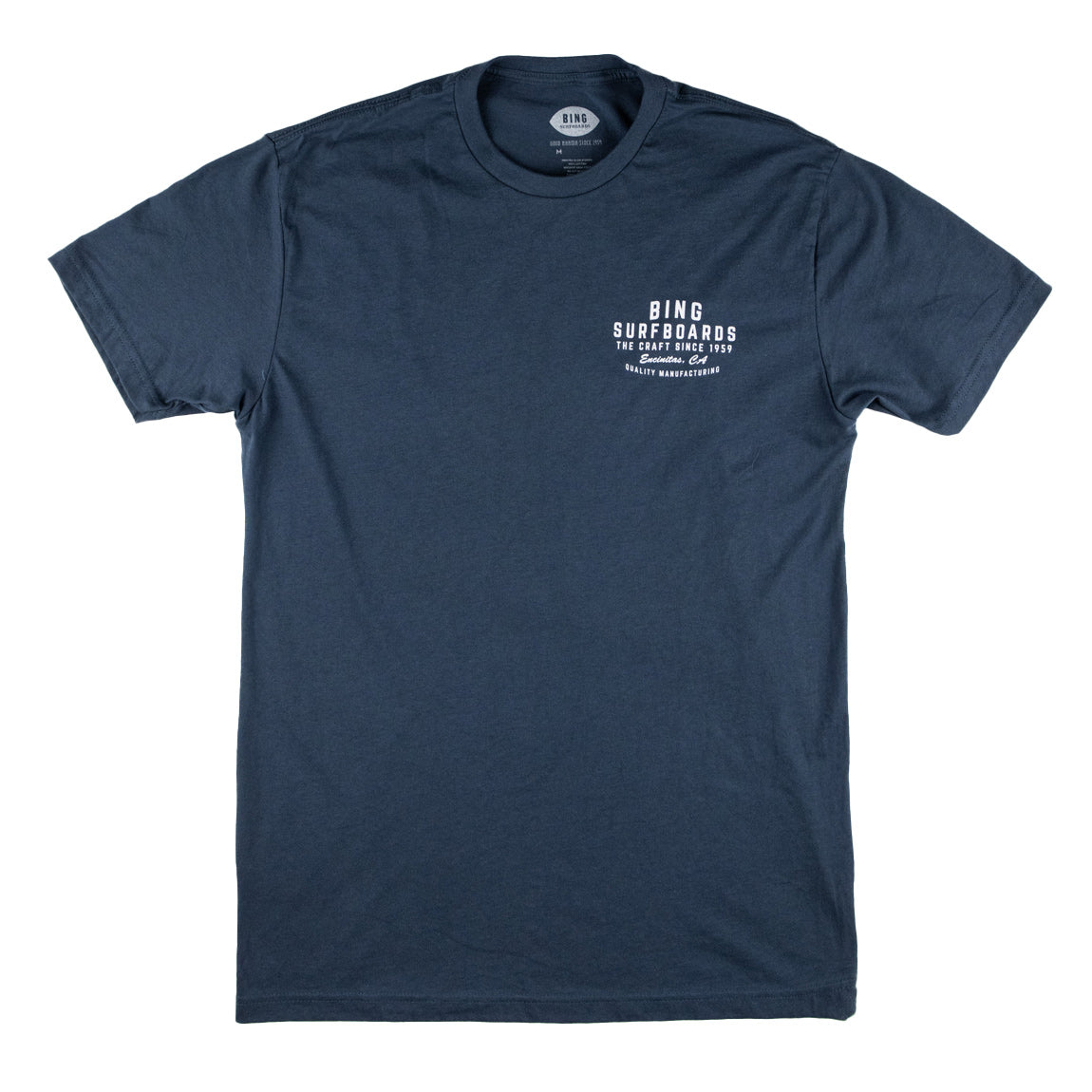 Quality Manufacturing Premium S/S T-Shirt - Indigo - Bing Surfboards