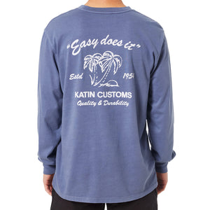 KATIN SUDS L/S TEE - BLUE - Bing Surfboards