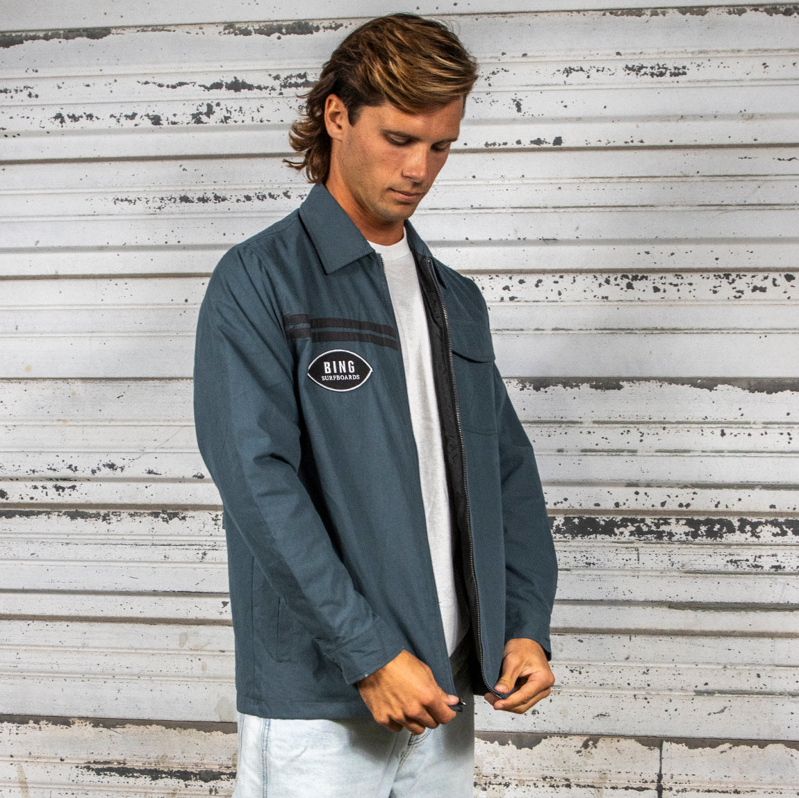 BING COMPETITION JACKET - MIDNIGHT - Bing Surfboards